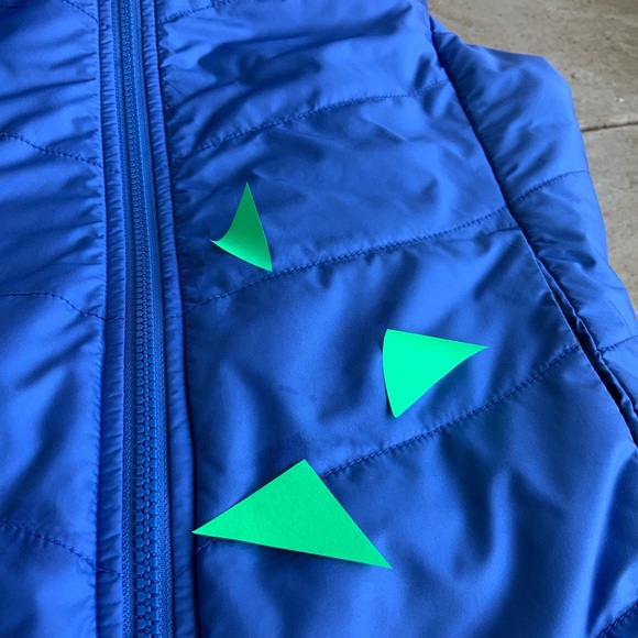 The North Face Reversible Hooded Jacket+ The North Face Hooded Fleece Girls L - Picture 8 of 13